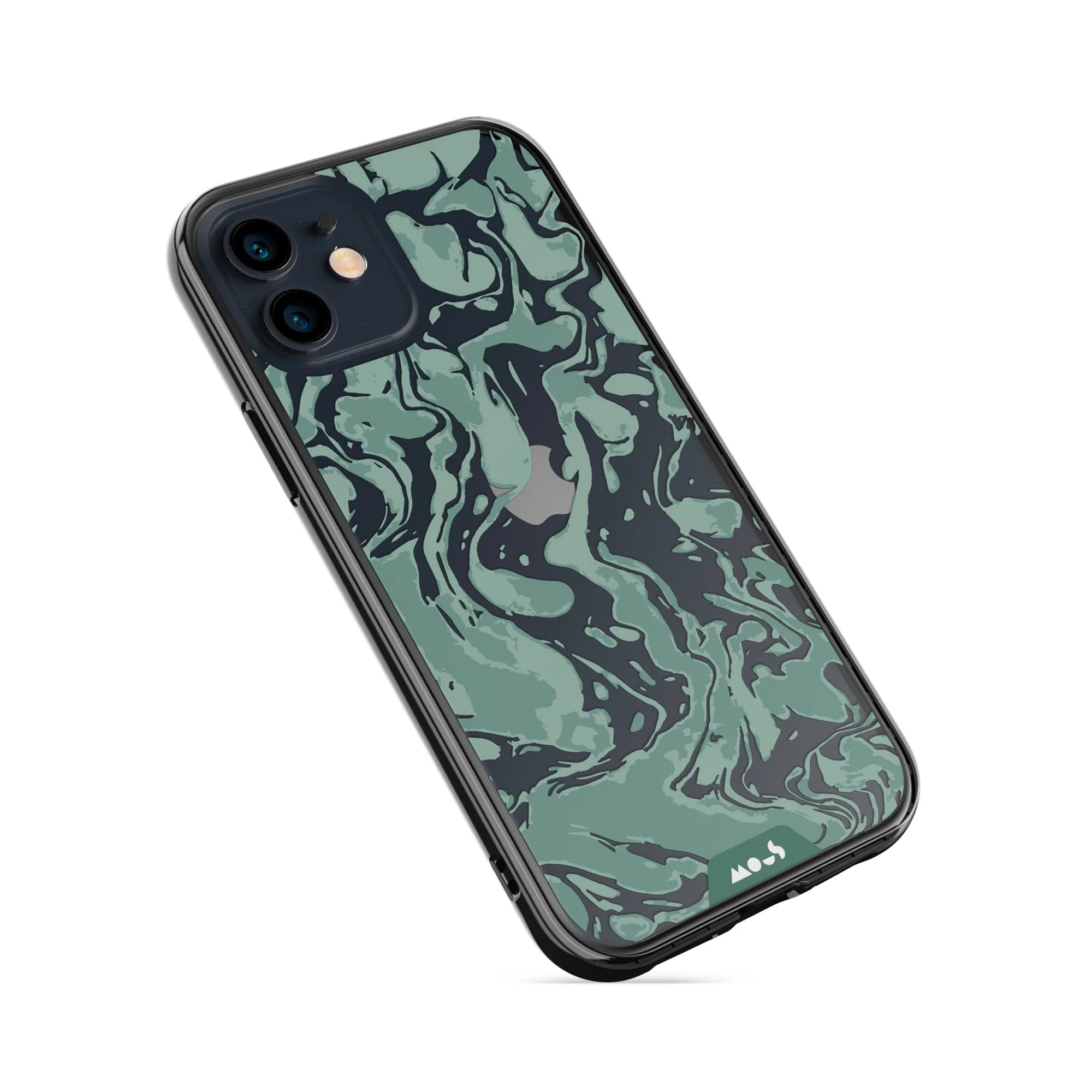 Sage Green Protective Phone Case - Marbled - Image 19
