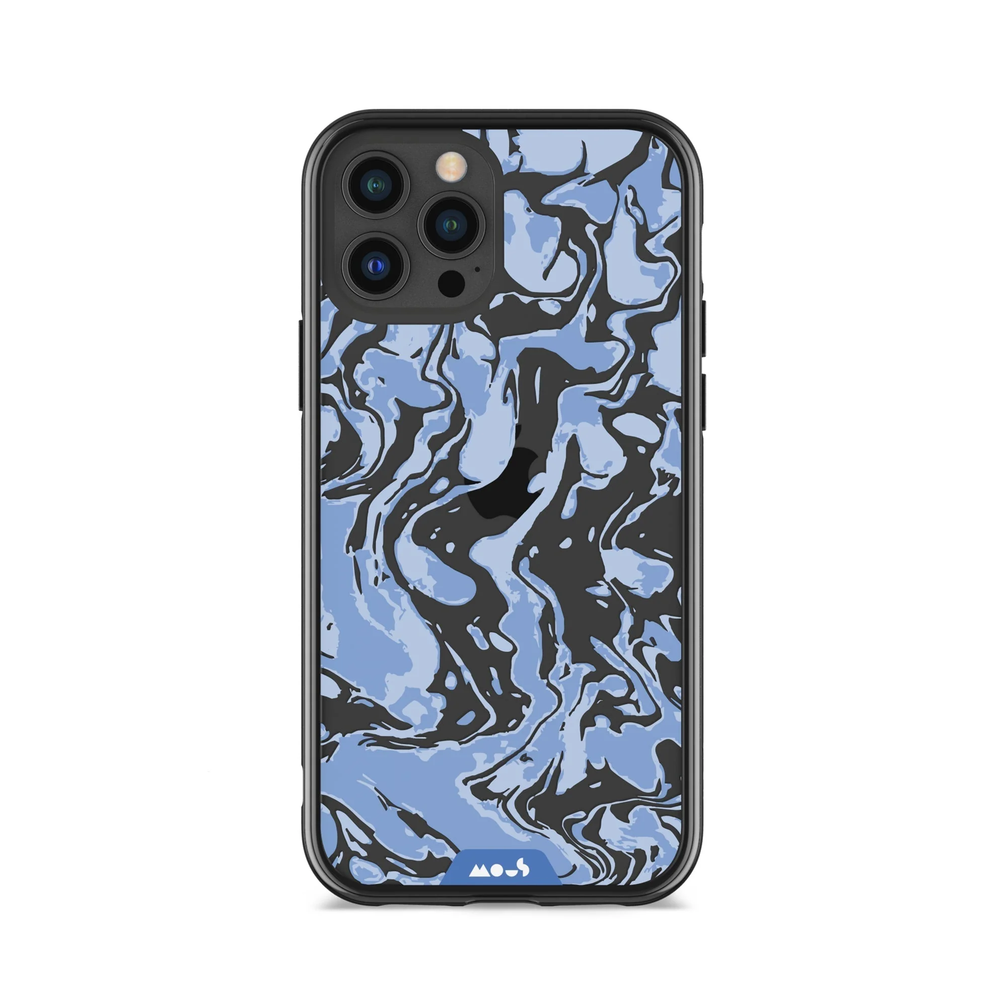Sky Blue Protective Phone Case - Marbled - Image 28