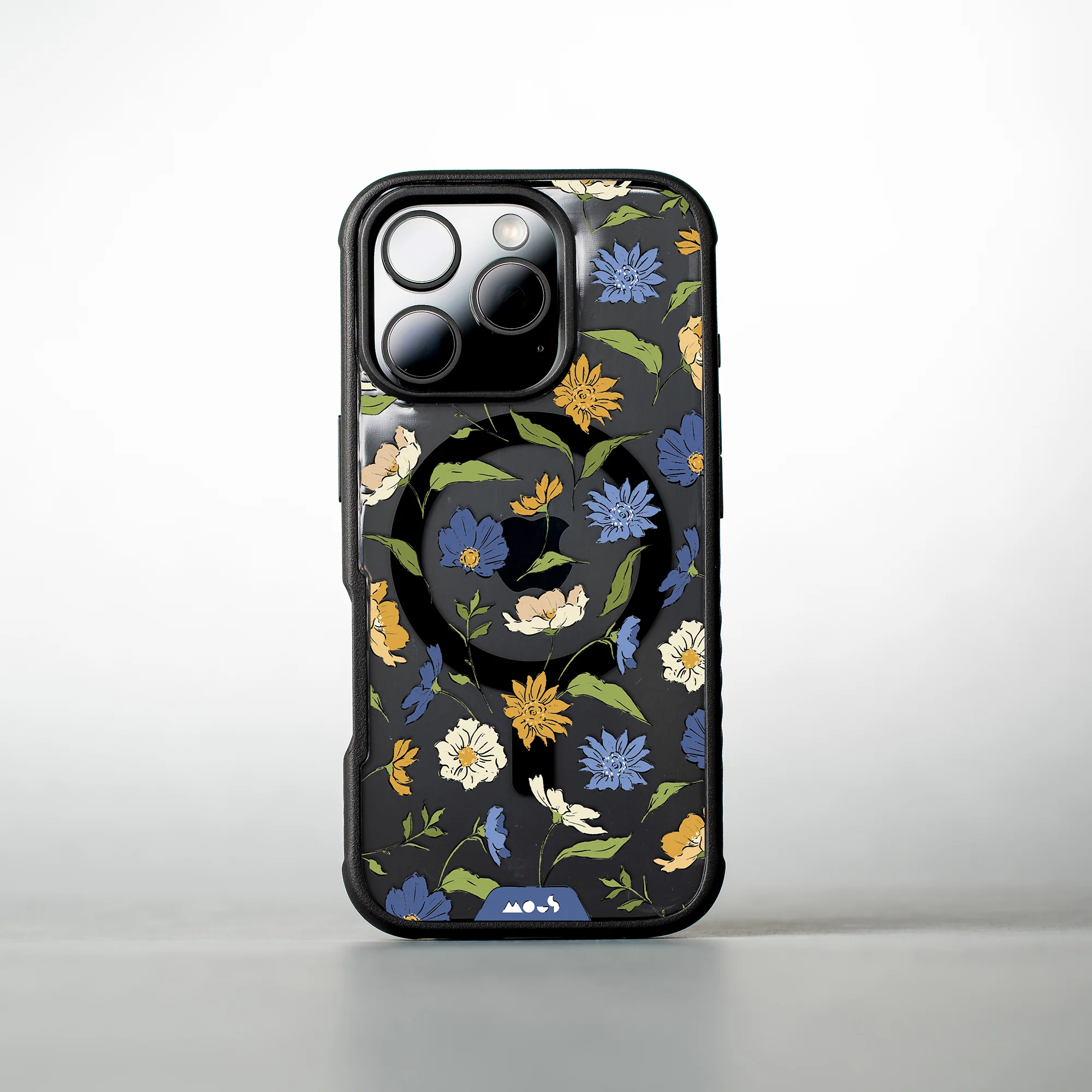 Floral Blue Protective Phone Case - Flowers MagSafe - Image 12