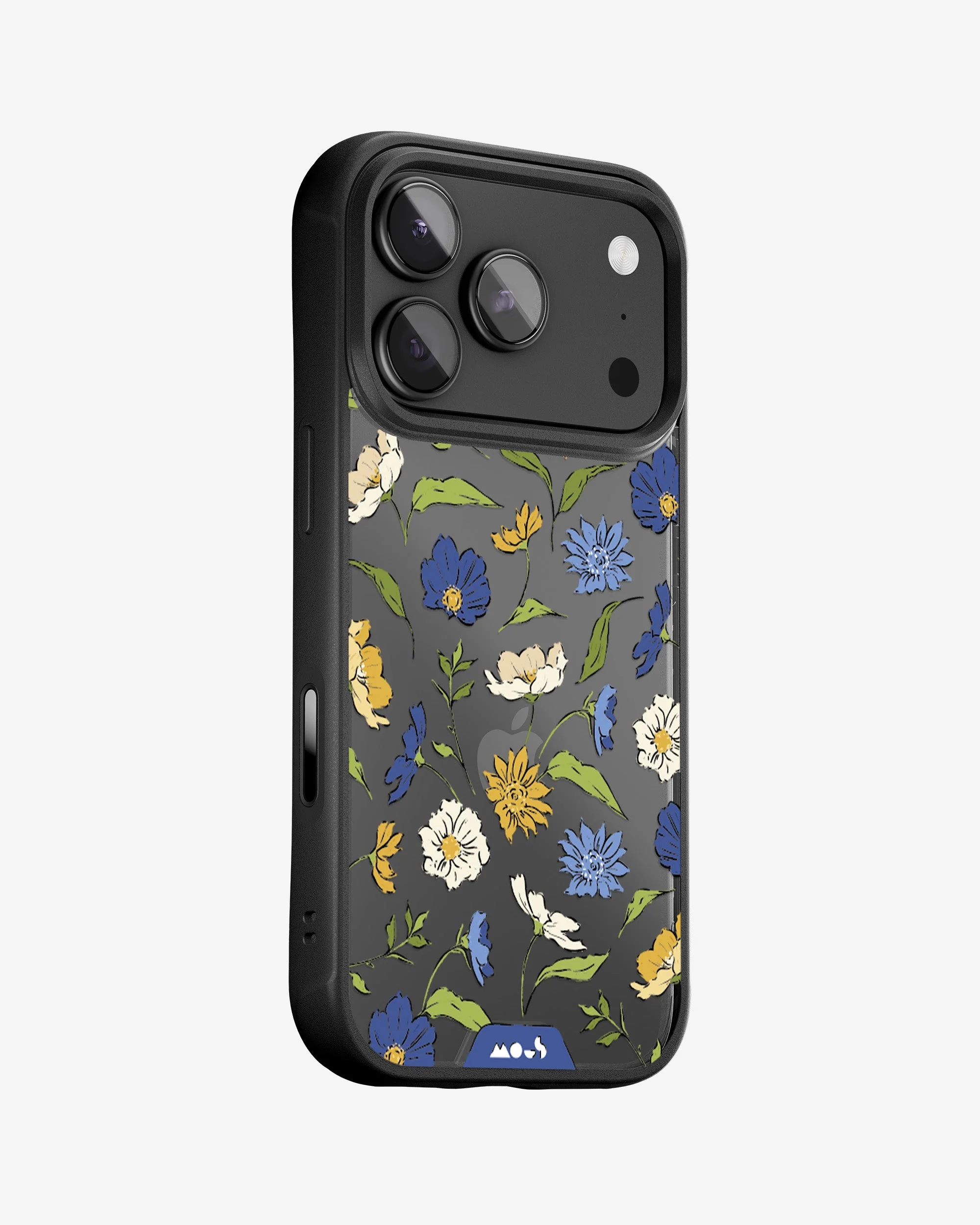 Floral Blue Protective Phone Case - Flowers MagSafe - Image 7