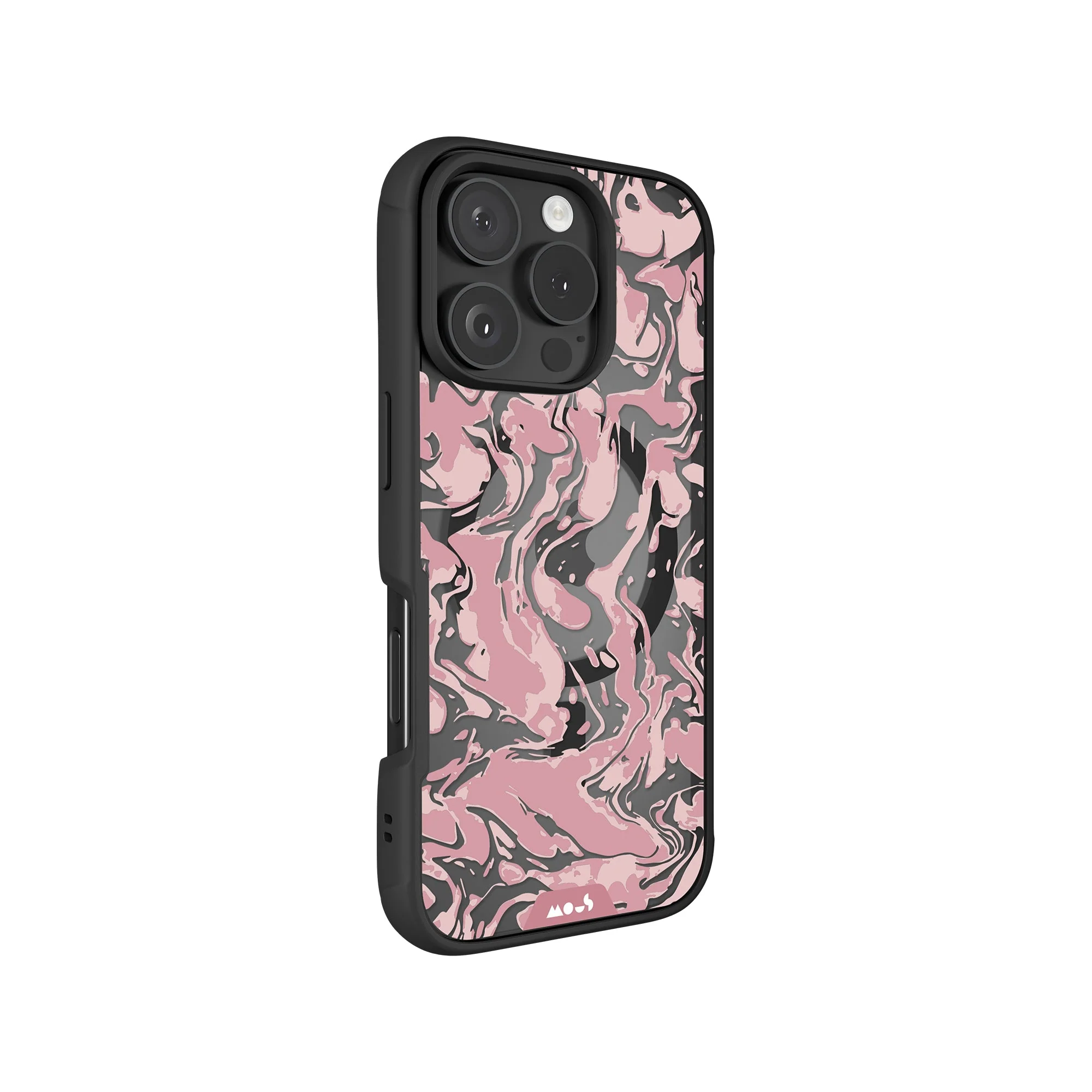 Dusky Pink Protective Phone Case - Marbled MagSafe - Image 11