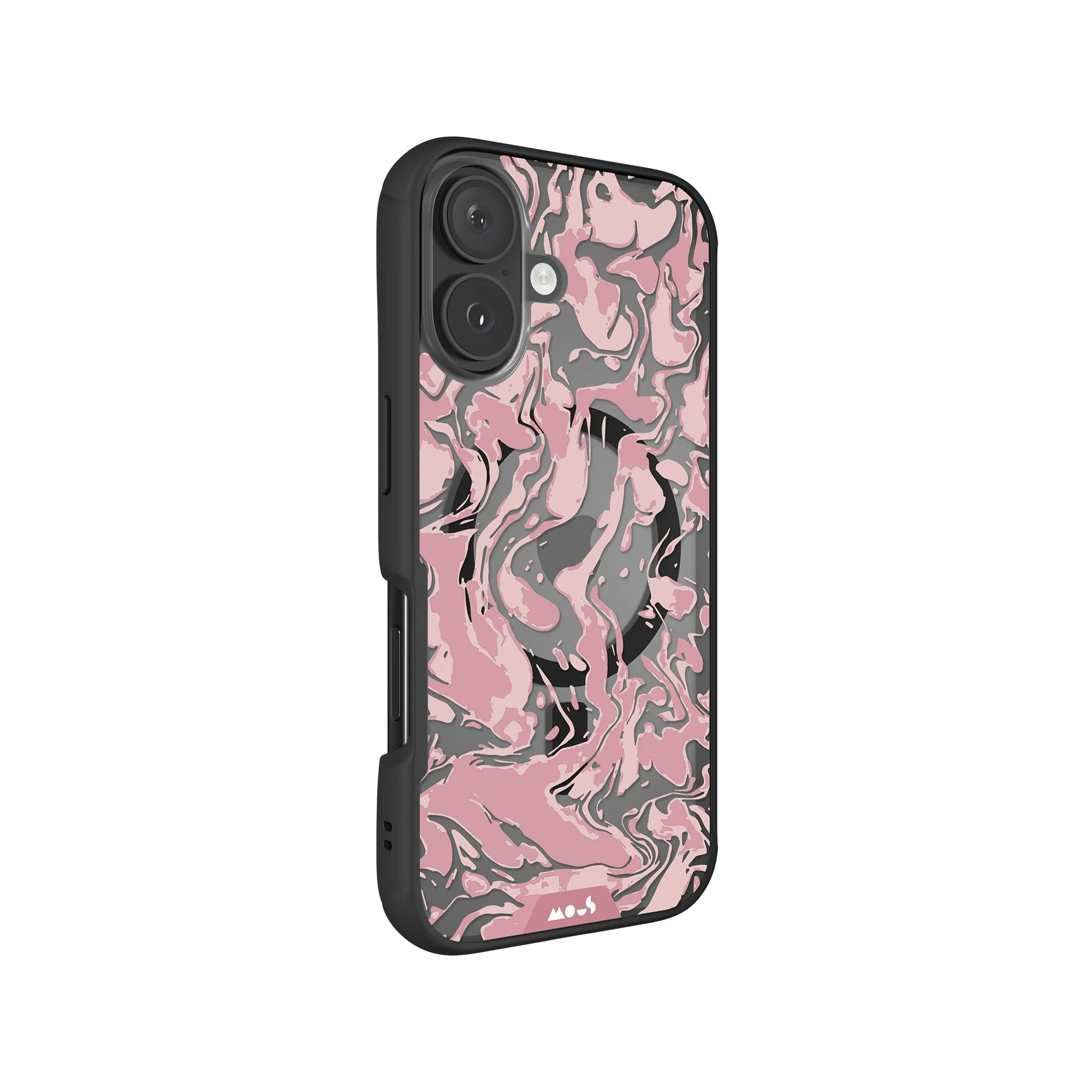 Dusky Pink Protective Phone Case - Marbled MagSafe - Image 13