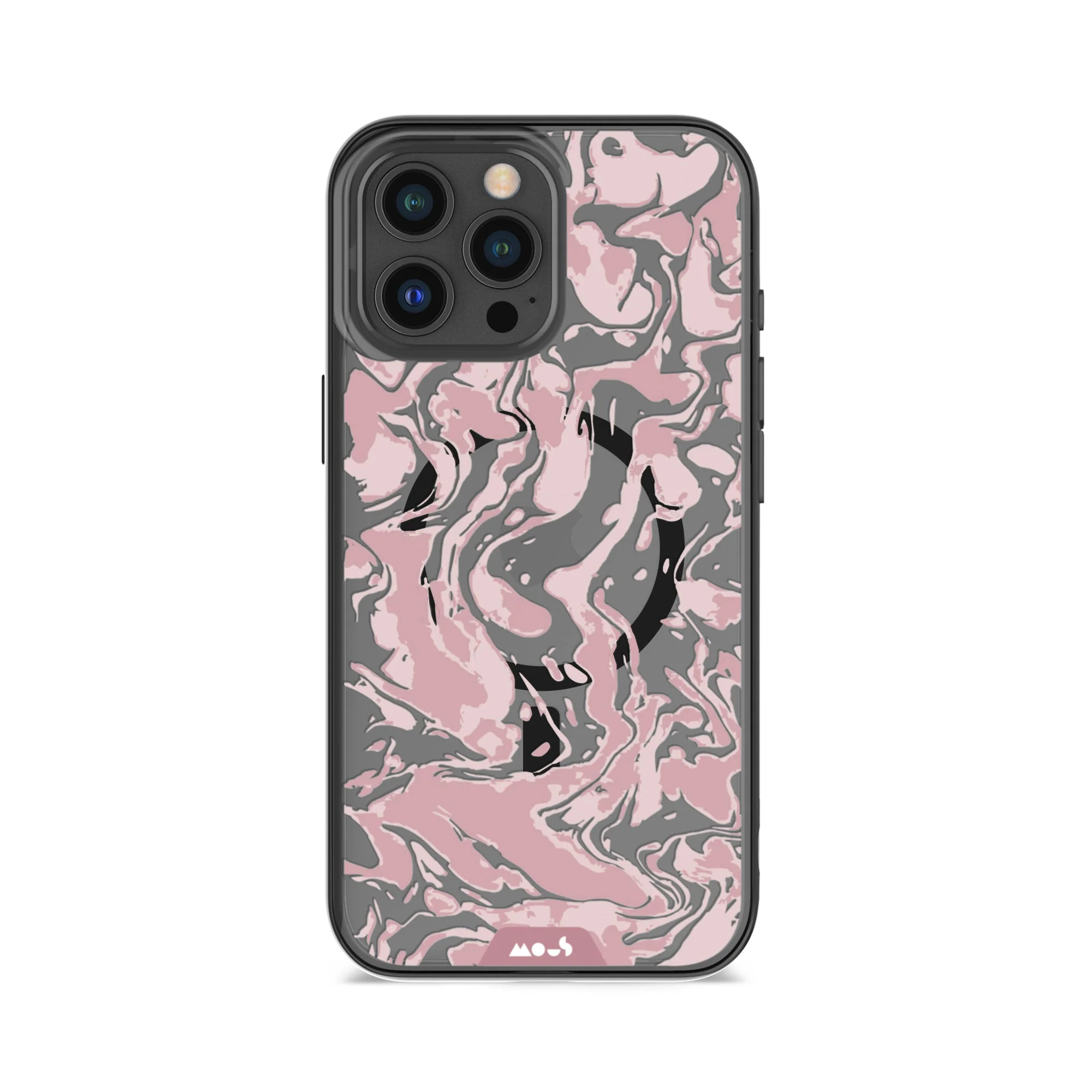 Dusky Pink Protective Phone Case - Marbled MagSafe - Image 4