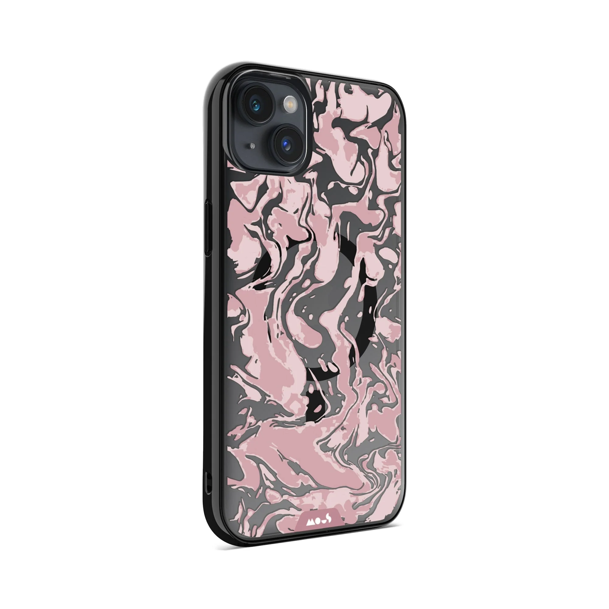 Dusky Pink Protective Phone Case - Marbled MagSafe - Image 5