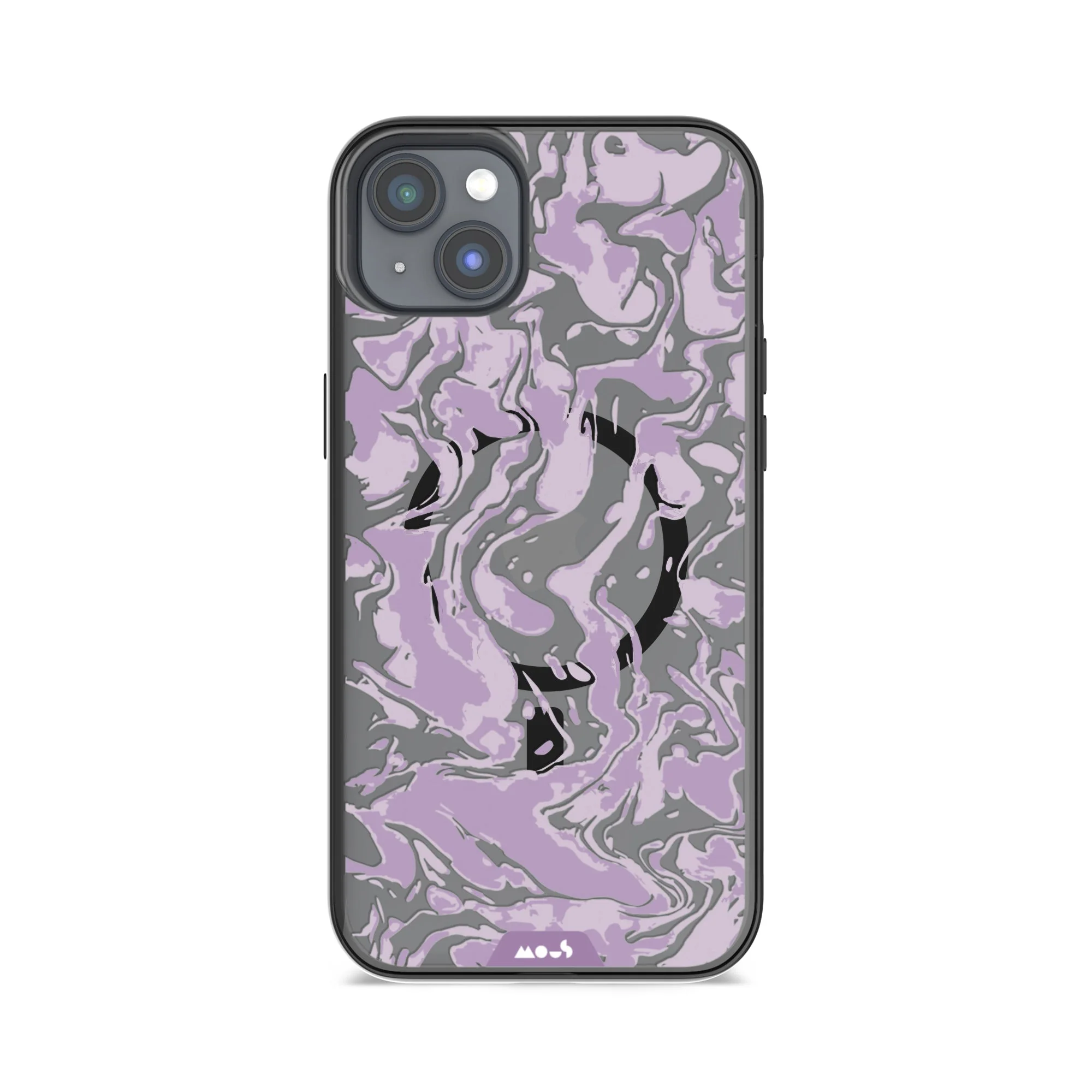 Lilac Protective Phone Case - Marbled MagSafe - Image 11