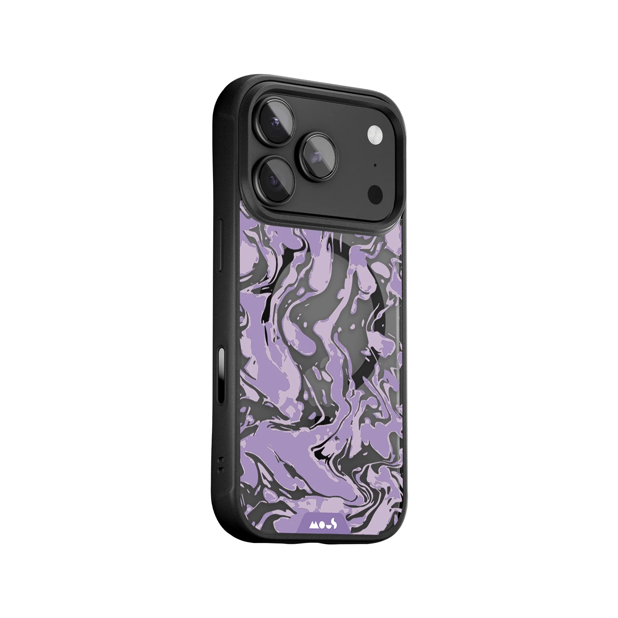 Lilac Protective Phone Case - Marbled MagSafe - Image 14
