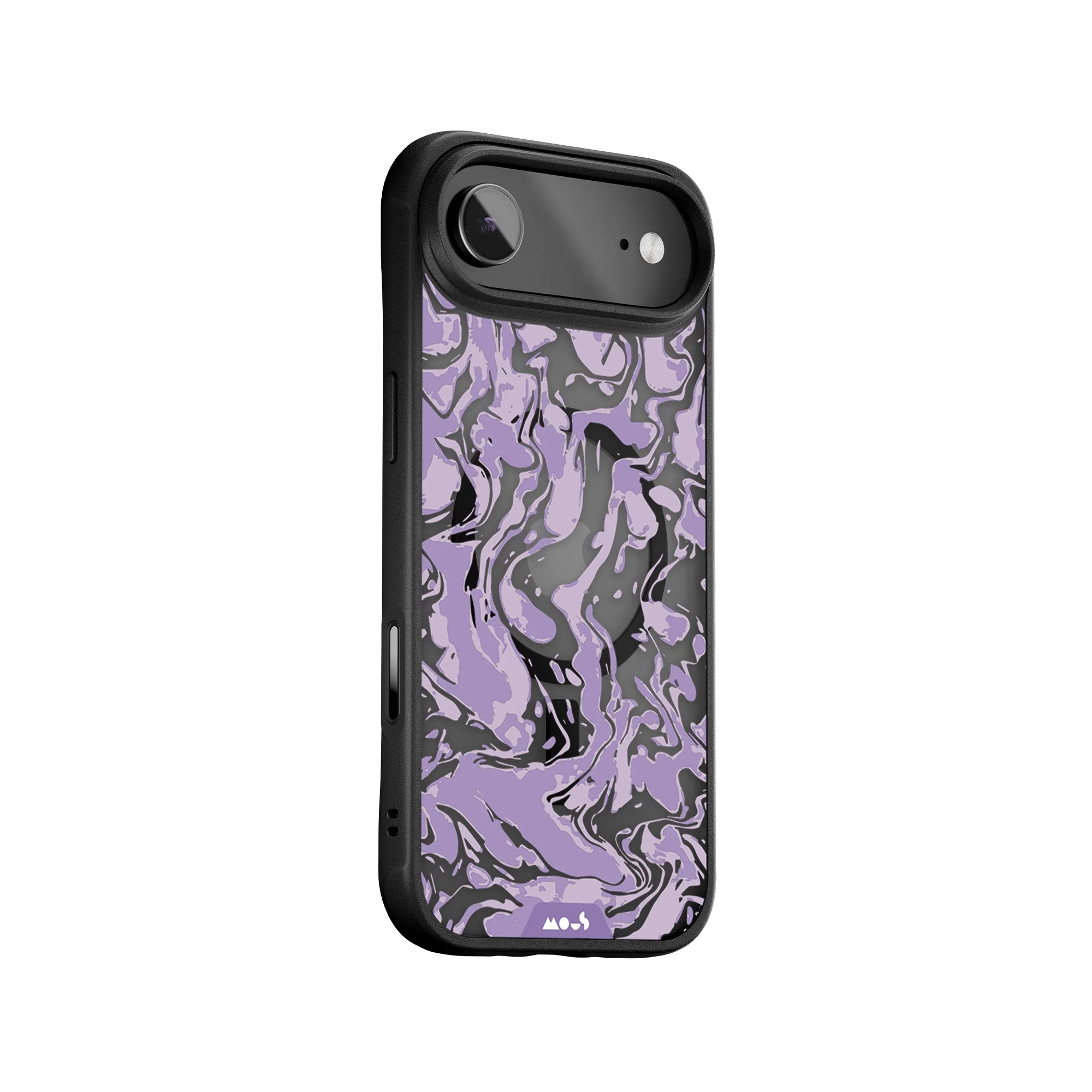 Lilac Protective Phone Case - Marbled MagSafe - Image 16