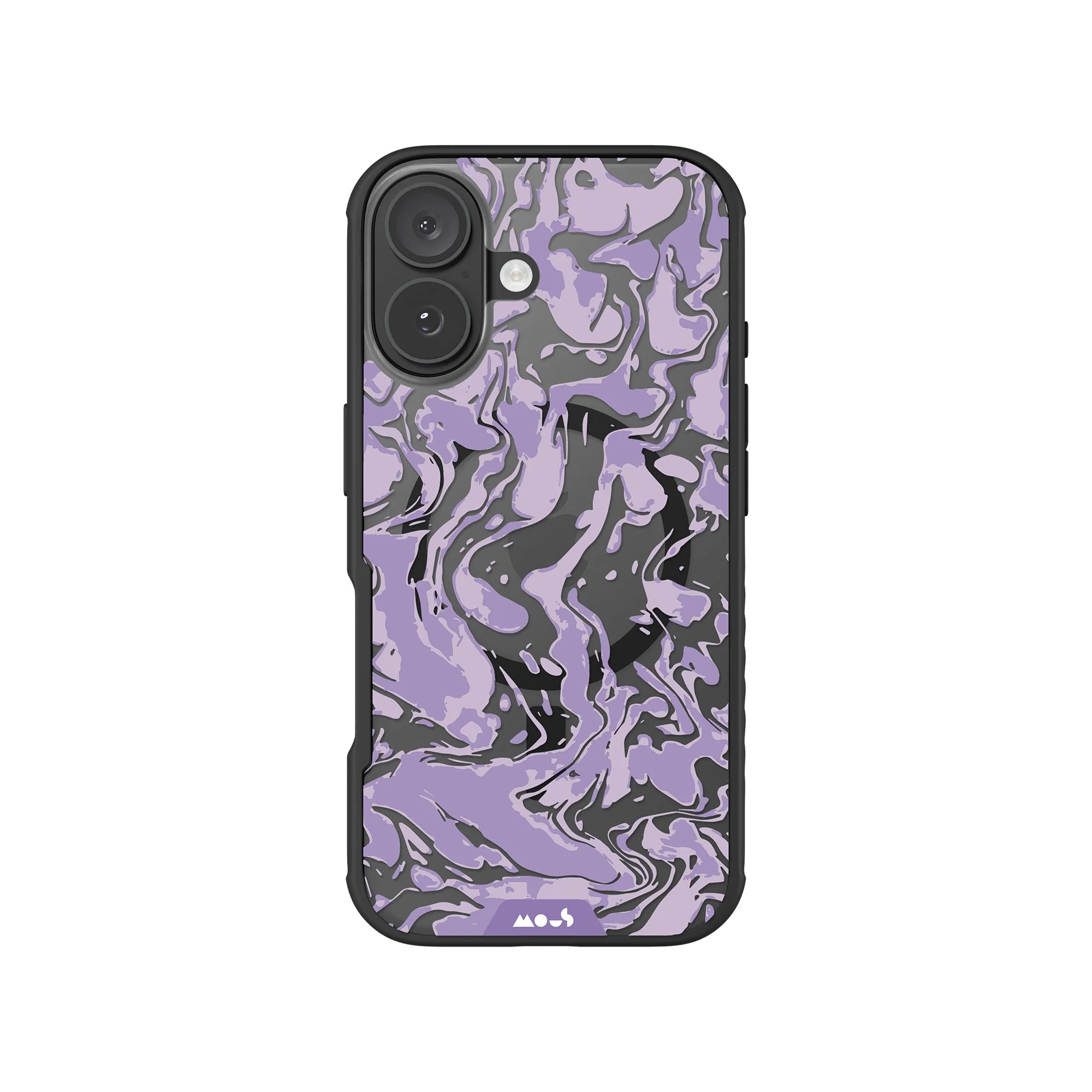 Lilac Protective Phone Case - Marbled MagSafe - Image 3