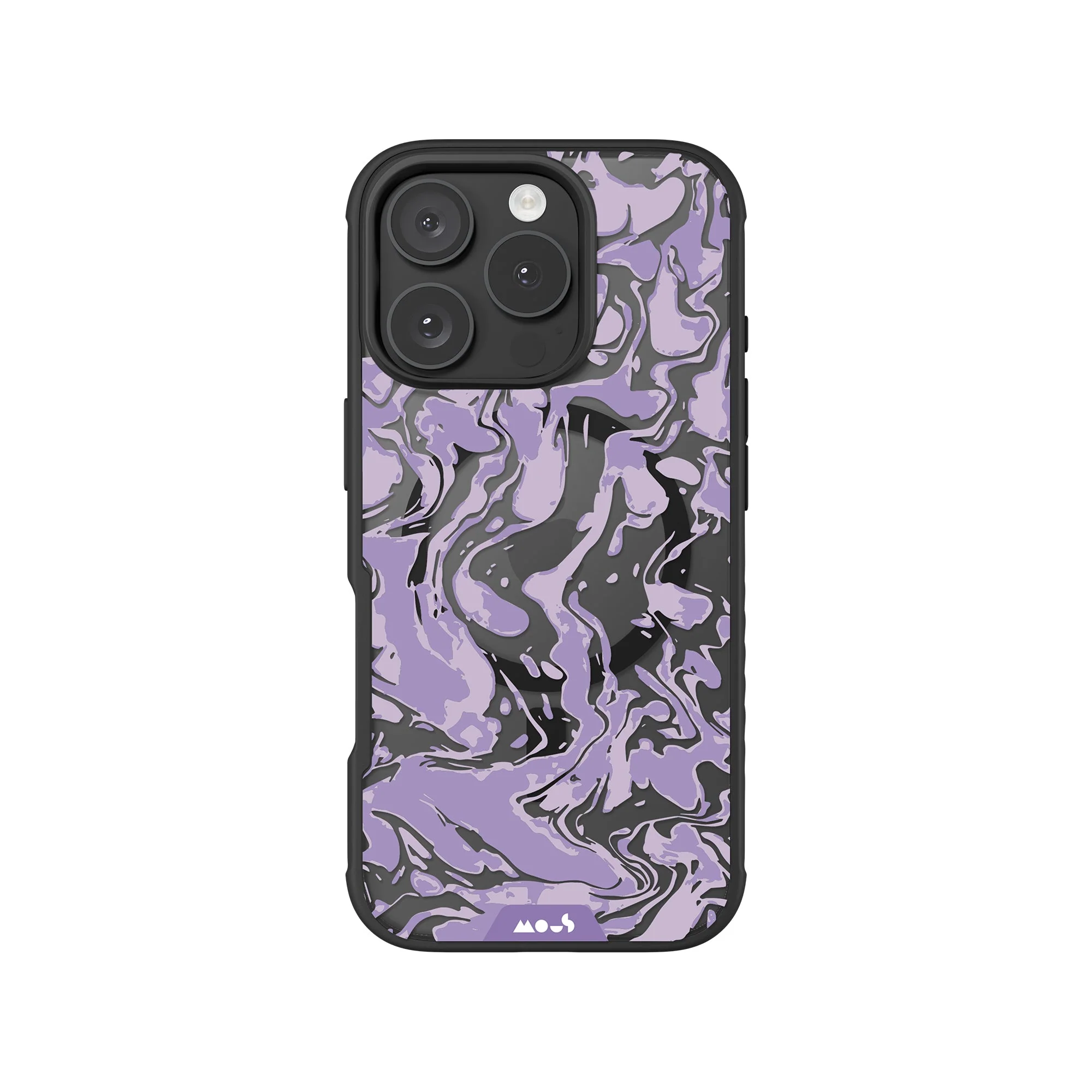 Lilac Protective Phone Case - Marbled MagSafe - Image 4