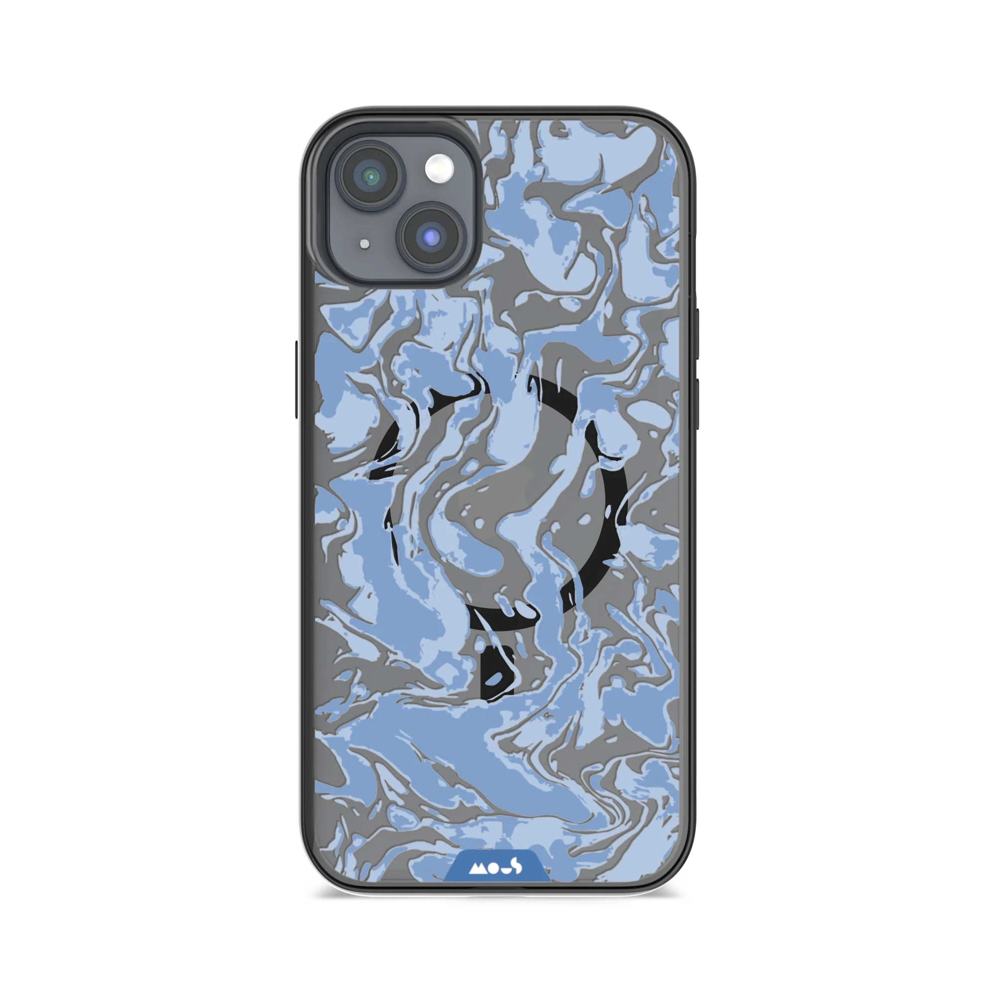 Sky Blue Protective Phone Case - Marbled MagSafe - Image 11