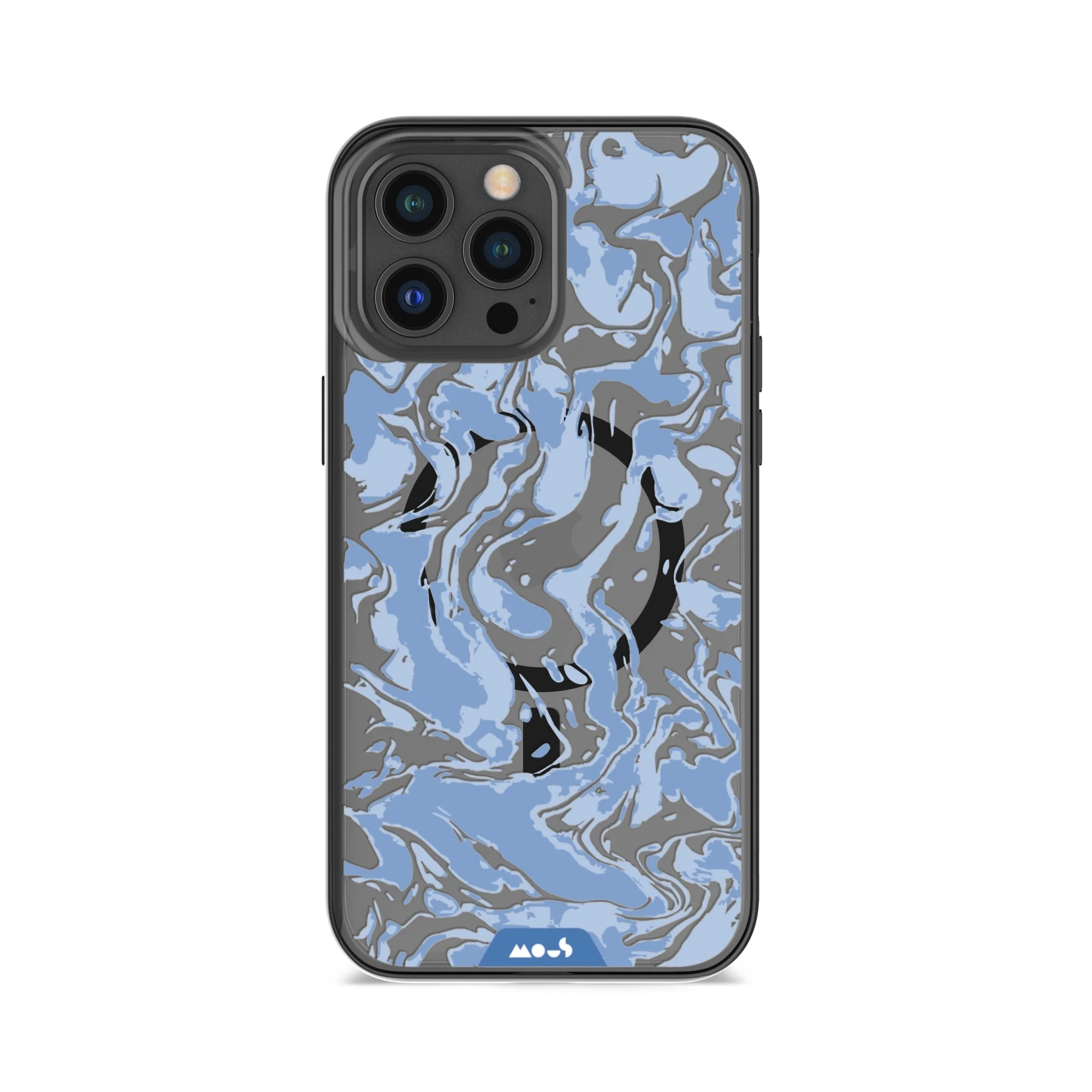 Sky Blue Protective Phone Case - Marbled MagSafe - Image 7