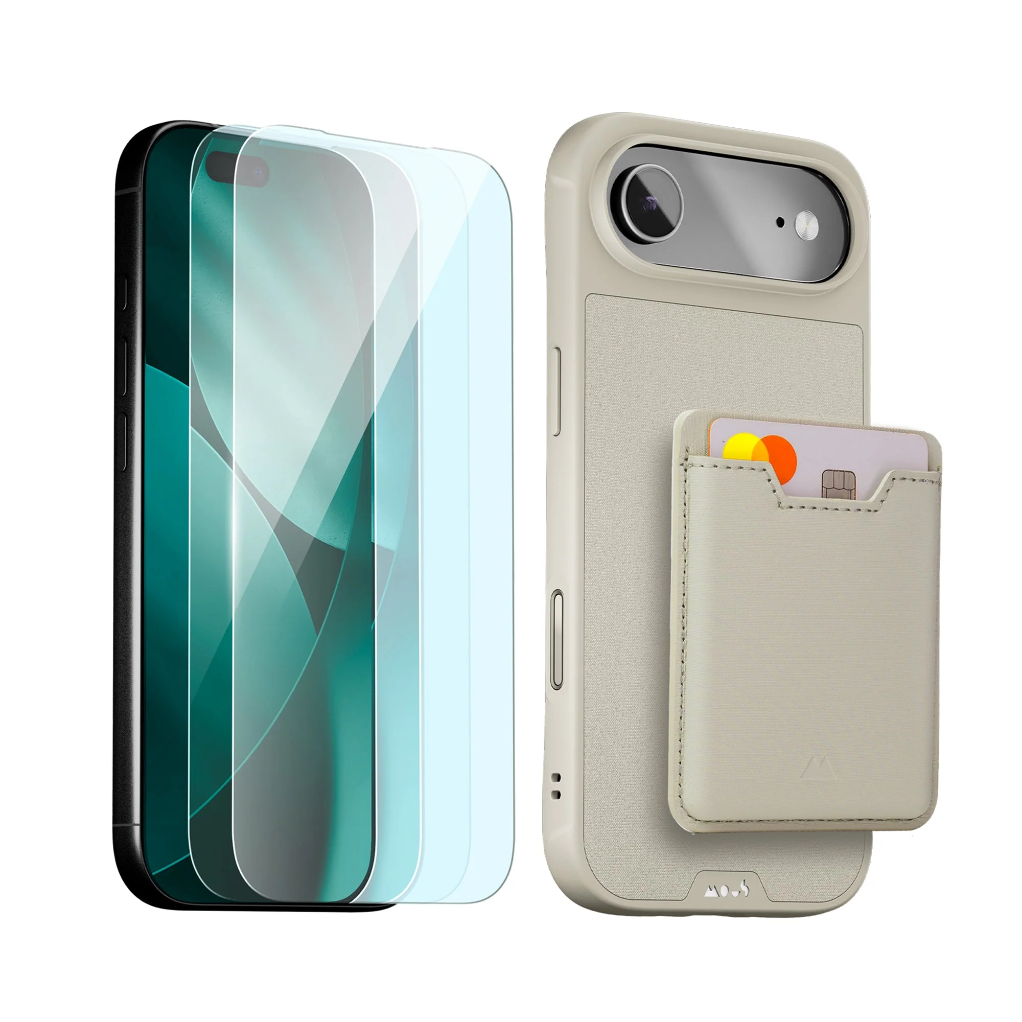 Stone Protective Case, Screen Protector and Card Wallet - Apple Starter Kit - Image 14
