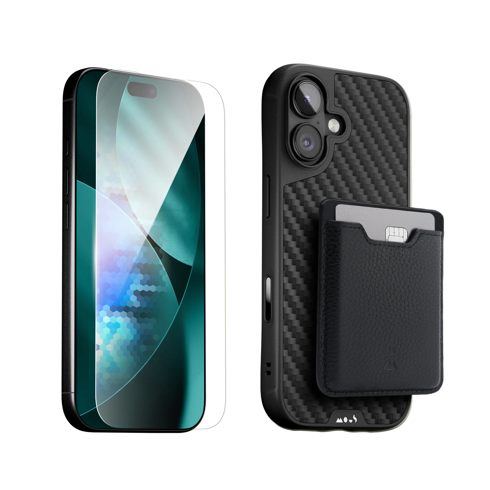 Aramid Fibre Protective Case, Screen Protector and Card Wallet - Apple Starter Kit - Image 10