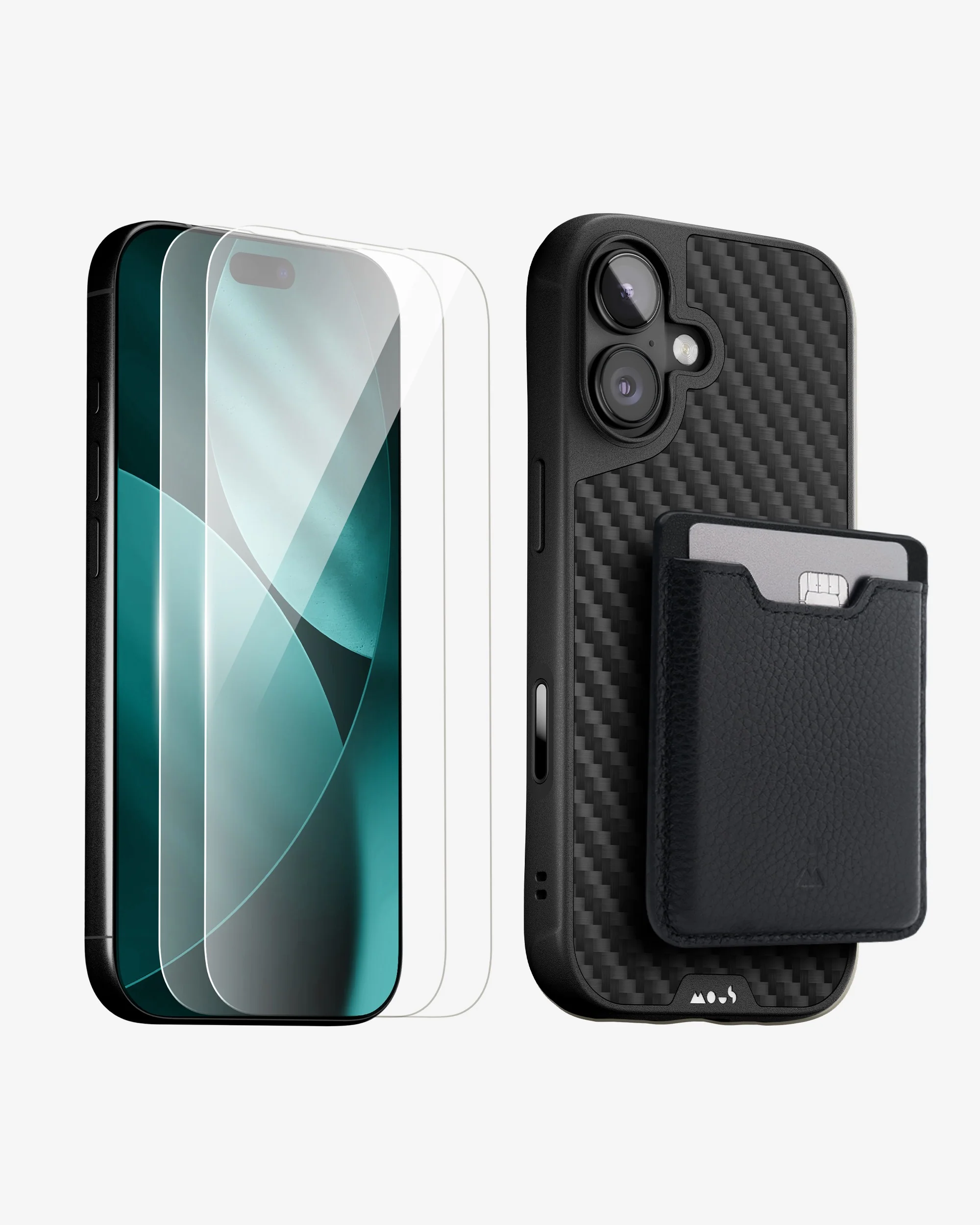 Aramid Fibre Protective Case, Screen Protector and Card Wallet - Apple Starter Kit - Image 13