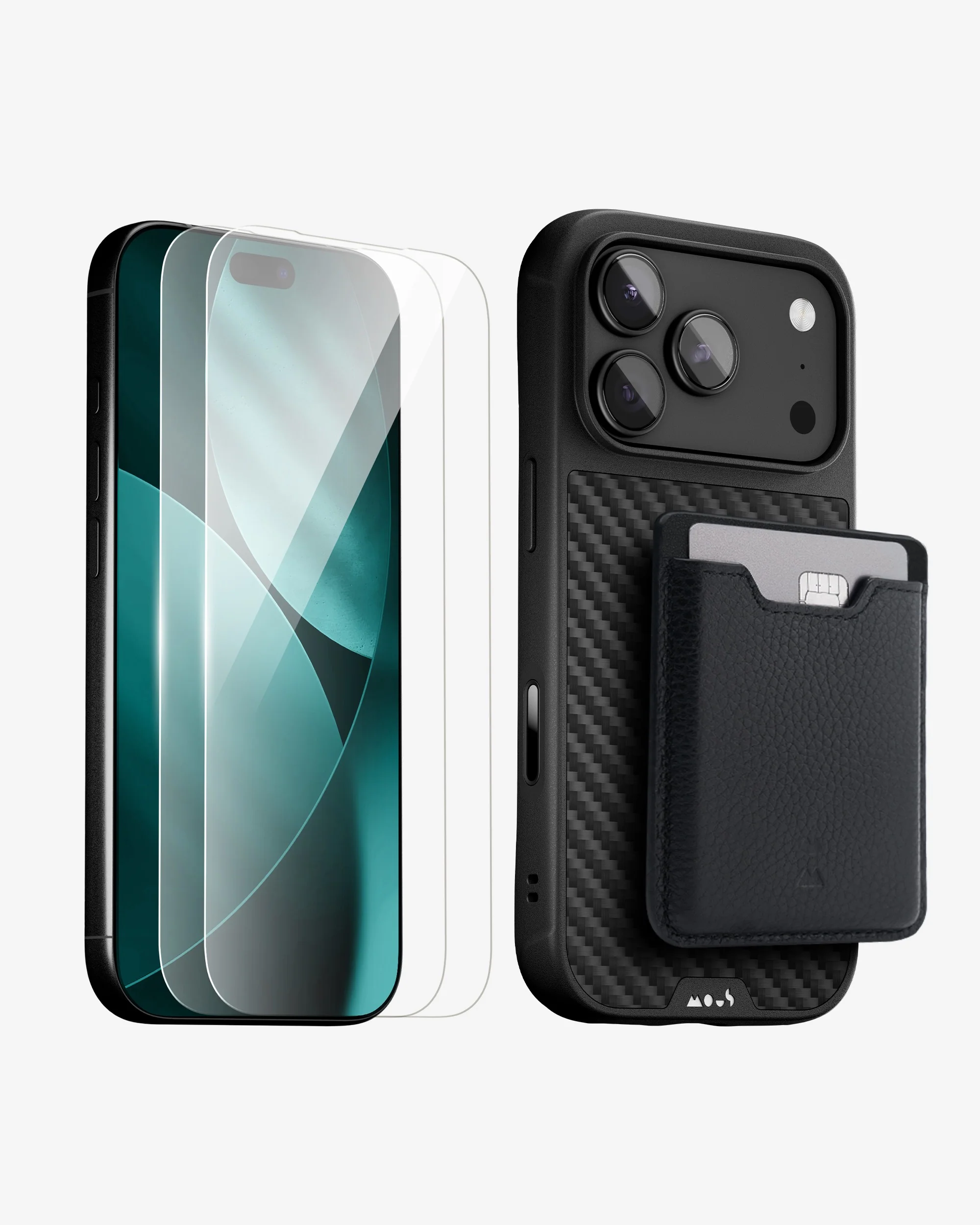 Aramid Fibre Protective Case, Screen Protector and Card Wallet - Apple Starter Kit - Image 14