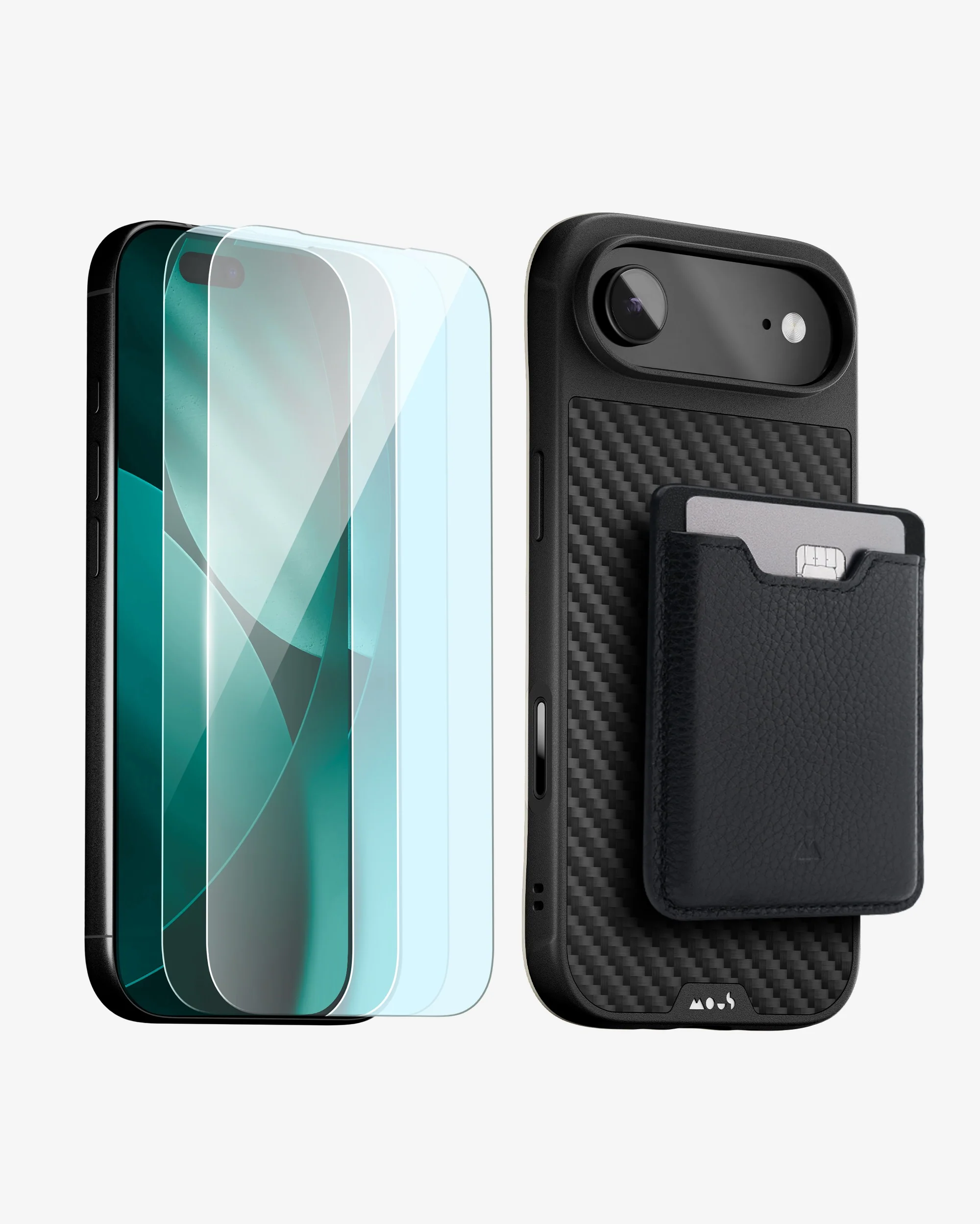 Aramid Fibre Protective Case, Screen Protector and Card Wallet - Apple Starter Kit - Image 16