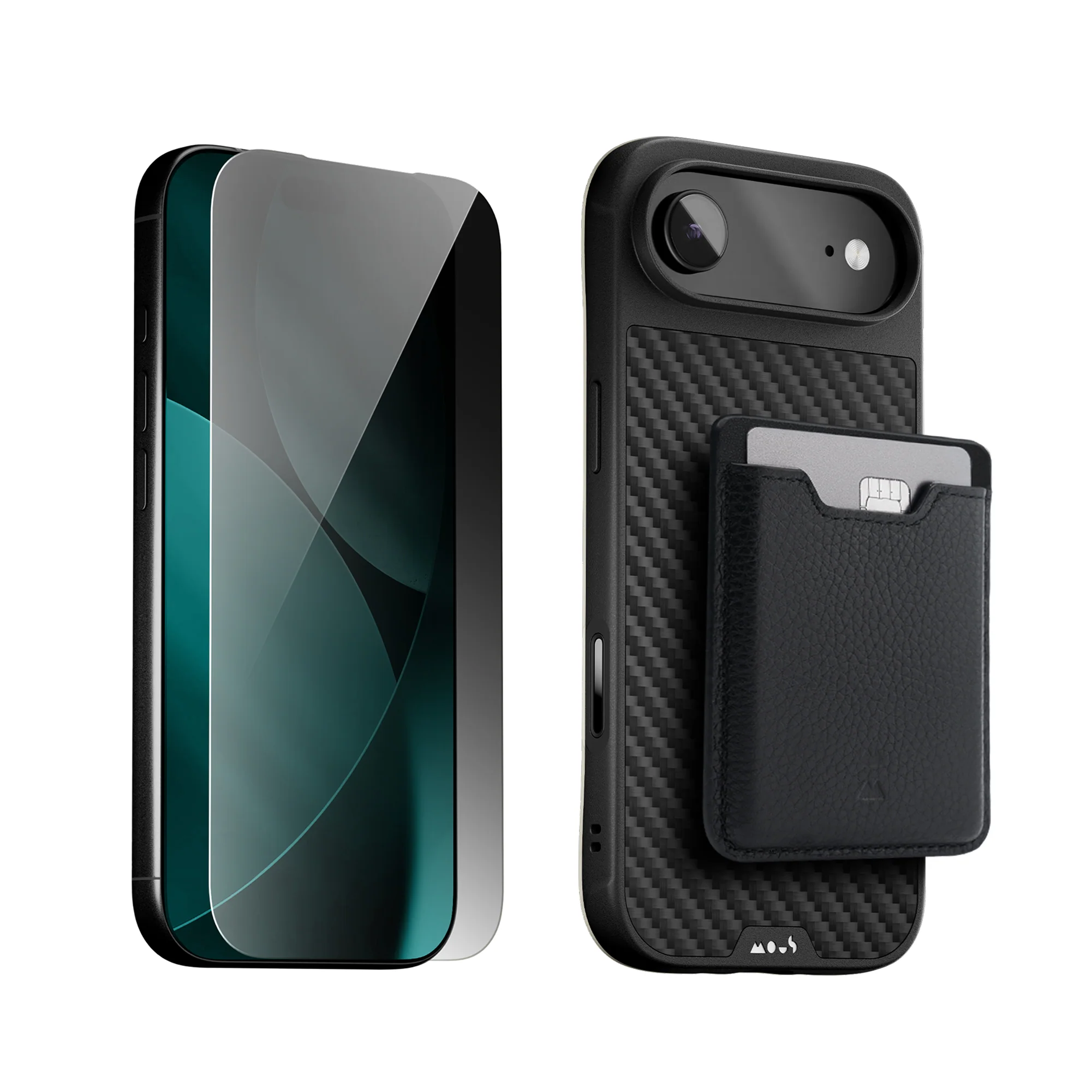 Aramid Fibre Protective Case, Screen Protector and Card Wallet - Apple Starter Kit - Image 5
