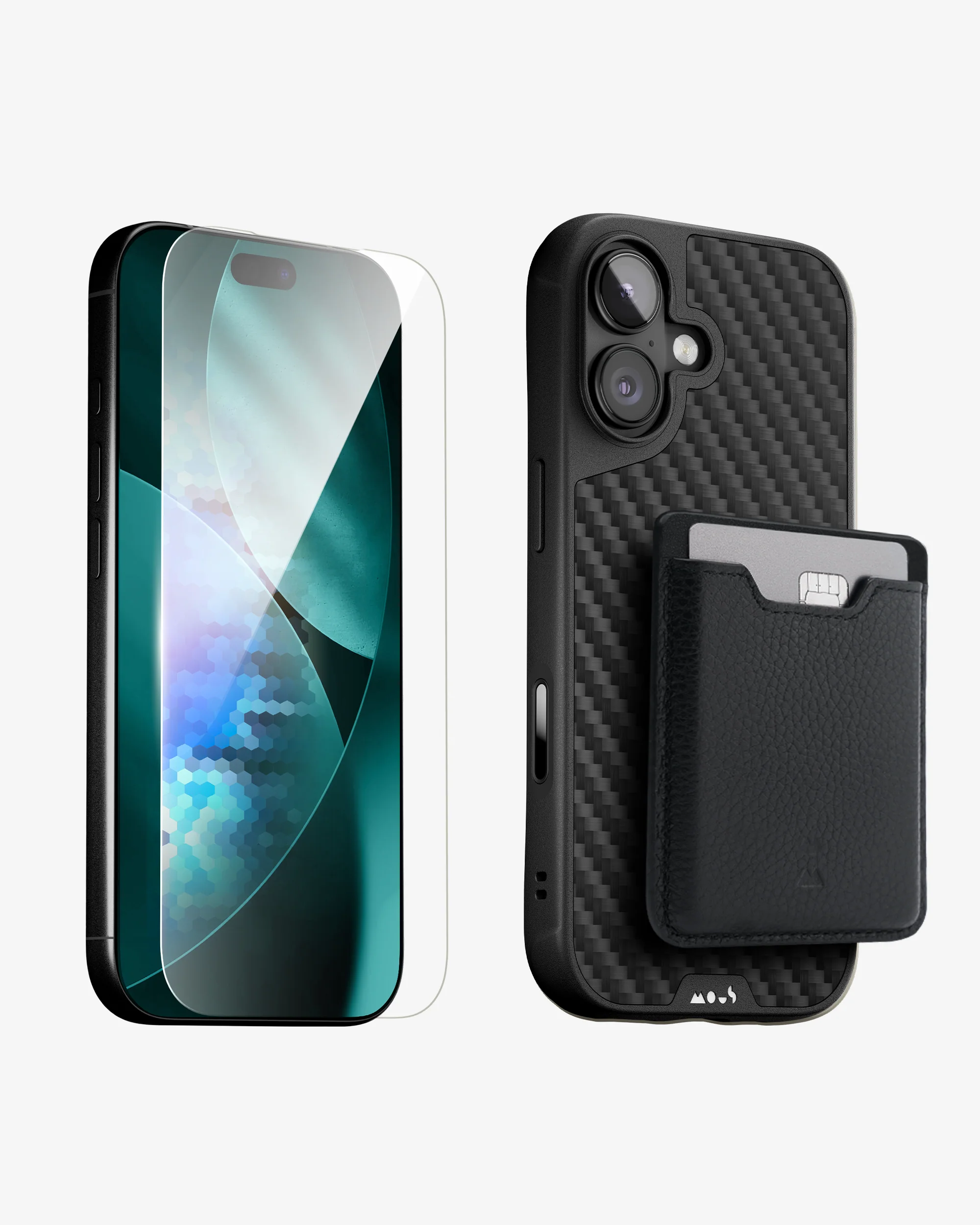 Aramid Fibre Protective Case, Screen Protector and Card Wallet - Apple Starter Kit - Image 7