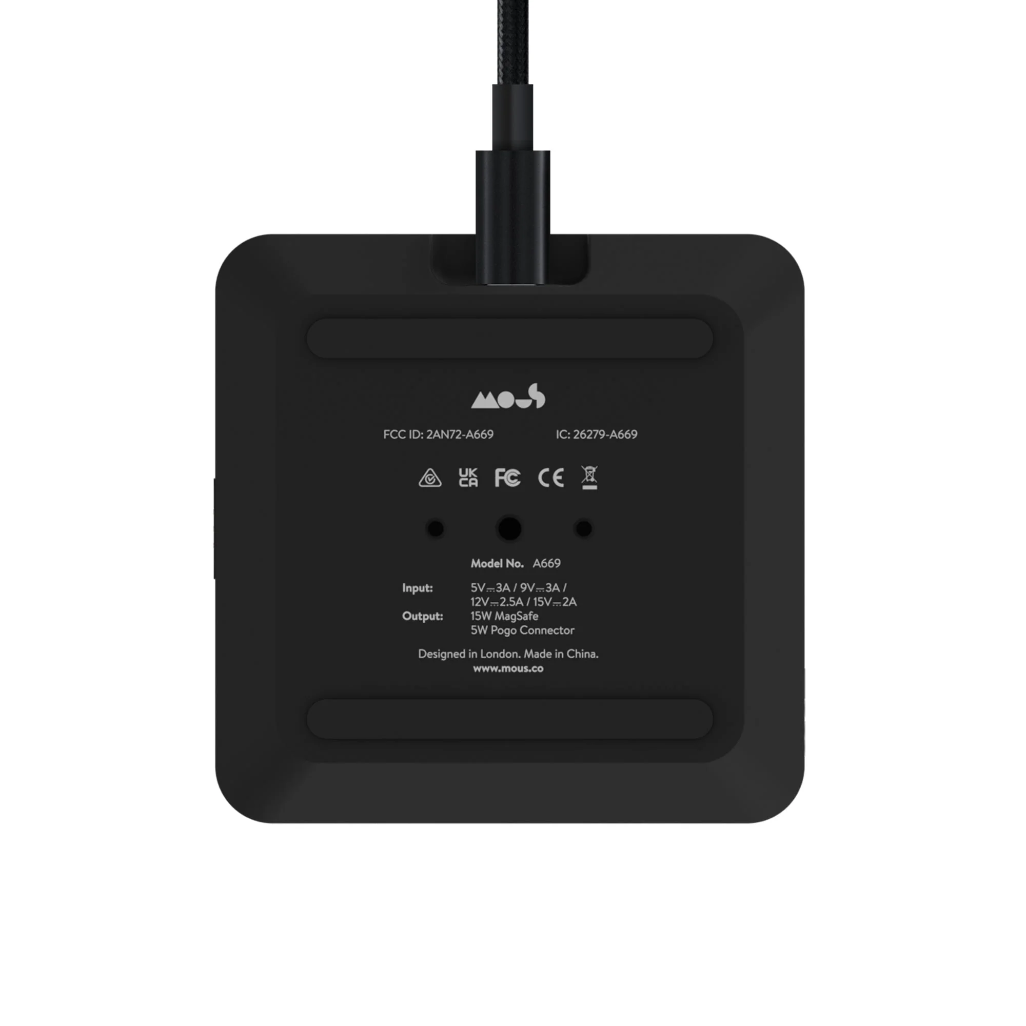 Matte Black Wireless Charging Pad - Image 10